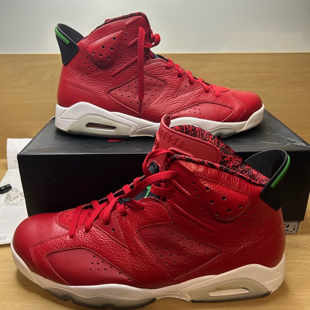 Size 14 - Air Jordan 6 Spizike History of Jordan